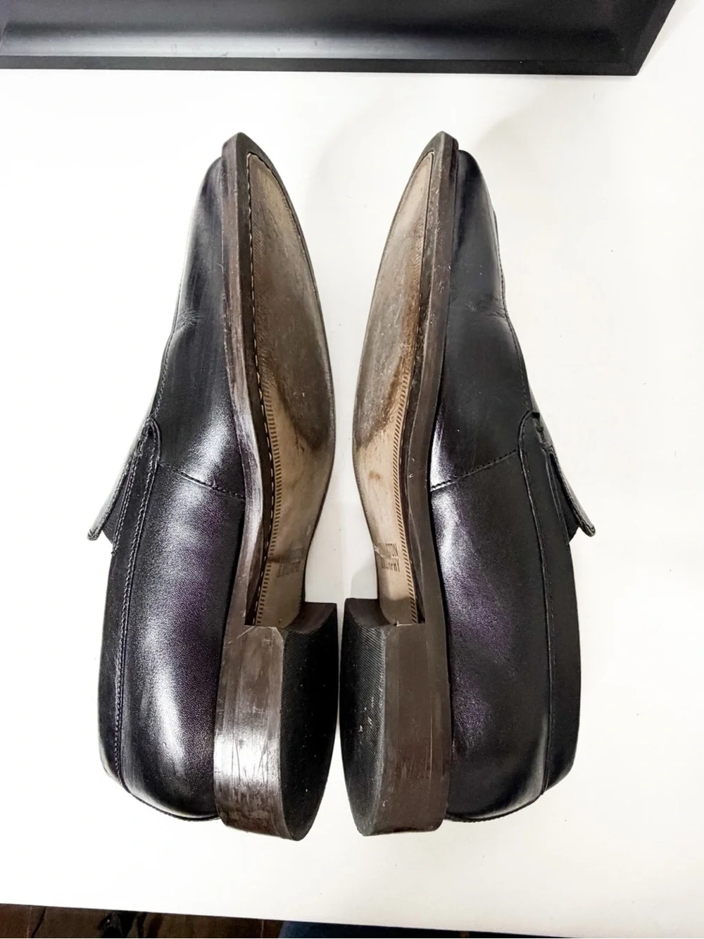 Cole Haan Men’s Black Leather Loafers Size 9.5M